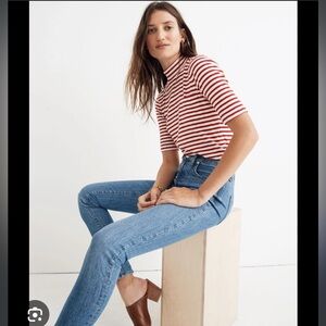 Madewell Petite 9” Mid-Rise Skinny Jeans Size 31P